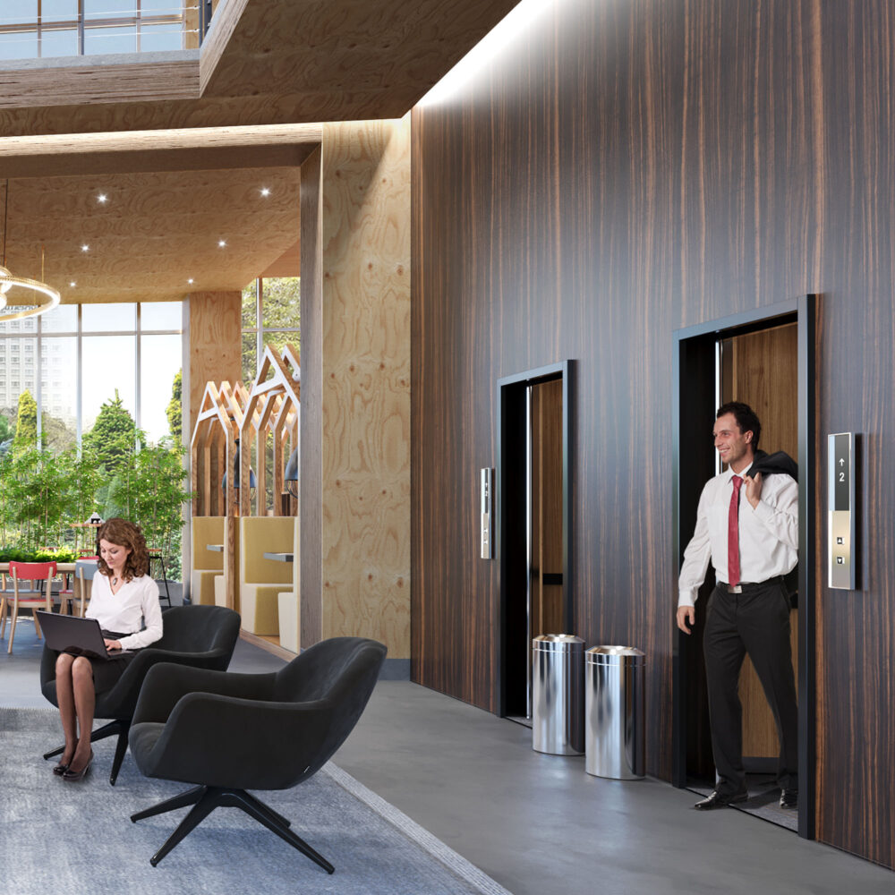 Freres mass play components elevator CG interior