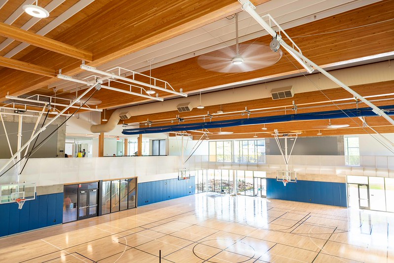 Mass Timber Gymnasium